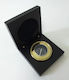 Handcrafted Brass Compass Square Wooden Box Wenge