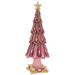 Christmas Decorative Plastic Tree 36.5 cm Rose ...
