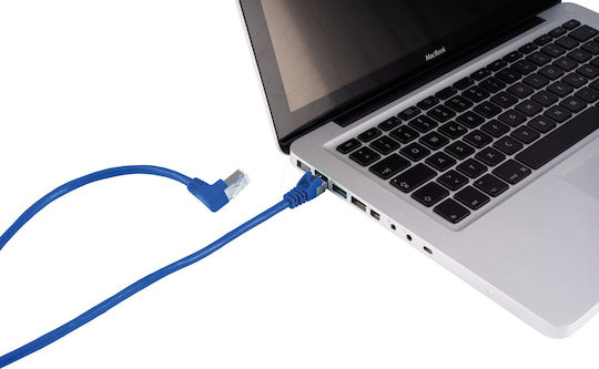Shiverpeaks S/FTP Cat.6 (Gigabit) Καλώδιο Δικτύου Ethernet 7.5m Μπλε