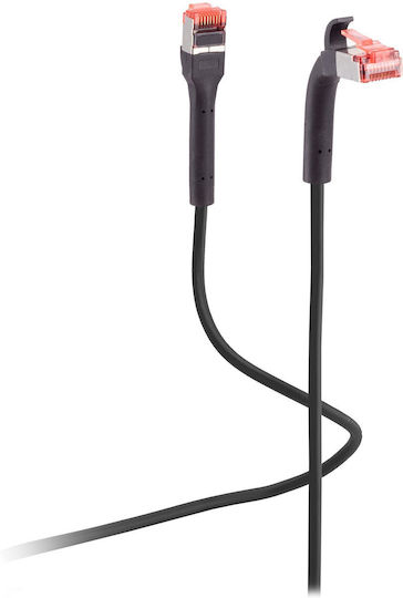 Shiverpeaks U/FTP (STP) Cat.6a (Gigabit) Καλώδιο Δικτύου Ethernet 10m Μαύρο