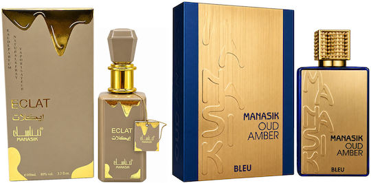 2-piece Fragrance Set, Eclat + Oud Amber Bleu, Eau De Parfum (edp), 2 X 100 Ml