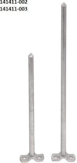 Hot-Dip Galvanized Steel Air Terminal on Supports St Tzn Pittas 141411-002