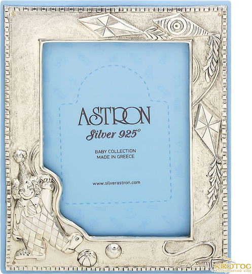 Silver Astron Versilberter Hellblauer Kinder-Fotorahmen Silver Astron Versilberter Hellblauer Kinder-Fotorahmen