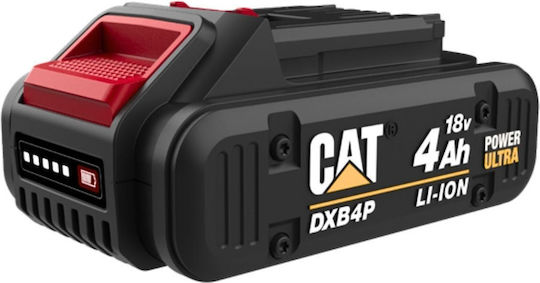 CAT 18-V-Lithium-Werkzeugakku mit 4 Ah Kapazität