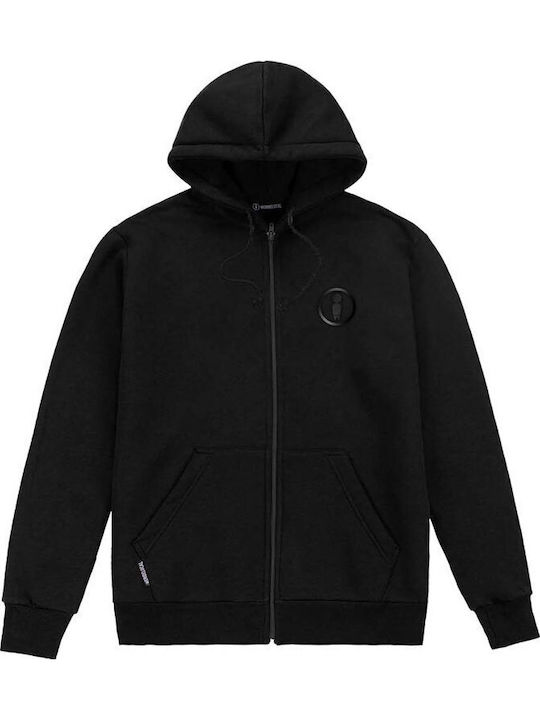 Ζακέτα με Κουκούλα Shadow Black