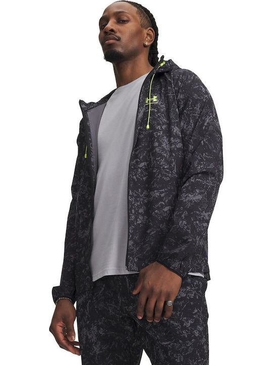 Under Armour Woven Windproof Jacket Black