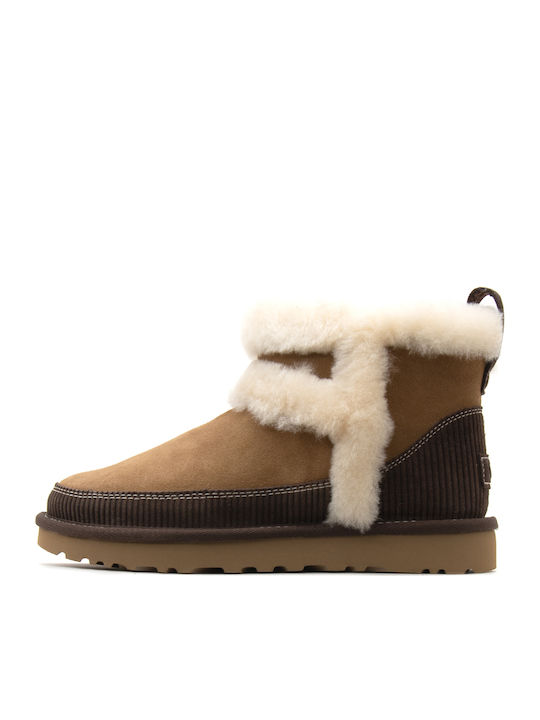 UGG Classic Mini Ankle Boots Chestnut