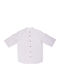 Kids Long-Sleeved White Shirt