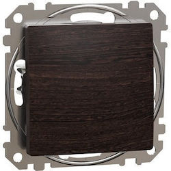 Schneider Electric Sedna Recessed Wall Switch Without Frame Brown Schneider Electric Sedna Recessed Wall Switch Without Frame Brown