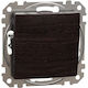 Schneider Electric Sedna Recessed Wall Switch Without Frame Intermediate Brown