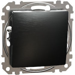 Schneider Electric Recessed Wall Switch Without Frame Intermediate Grey Schneider Electric Recessed Wall Switch Without Frame Intermediate Grey