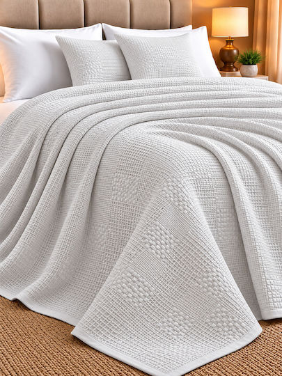 Decotelia Υπέρδιπλη 240x260εκ. White Decotelia Υπέρδιπλη 240x260εκ. White