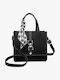 Women's Black Satchel Bag