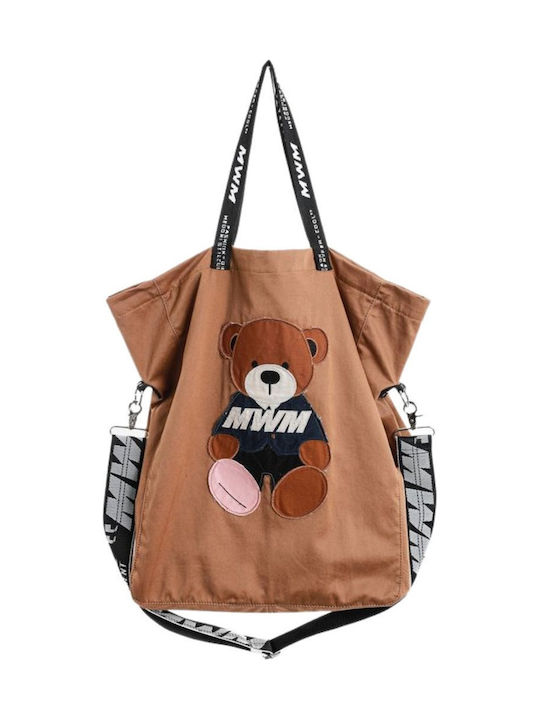 Fabric Women's Tote Bag Camel