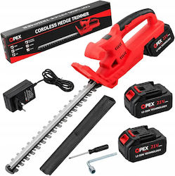 OPX28028 21V Cordless Hedge Trimmer with 53cm Blade