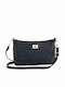 Black Leather Women's Shoulder Bag