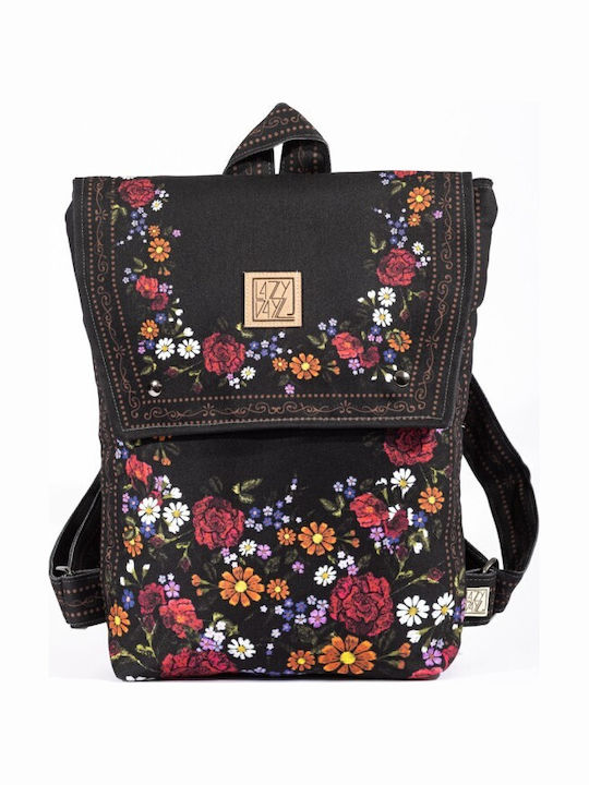 Lazydayz Multicolour Fabric Women's Backpack