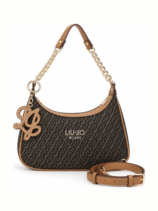 Liu Jo Logo Women's Hobo Bag Brown