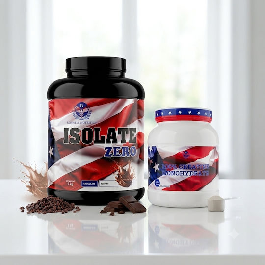 Isolate Zero (2000 gr) +  Creatine Monohydrate (300 gr) Chocolate
