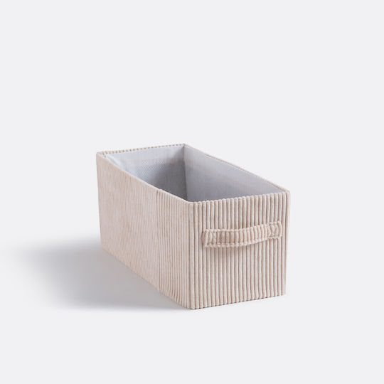 La Redoute Interieurs Stoff-Aufbewahrungsbox mit Deckel 15 cm