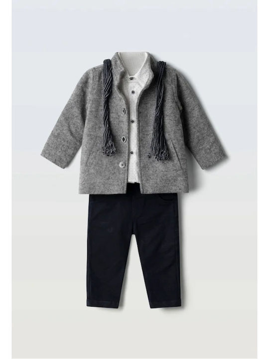 Hashtag 4-Piece Grey Set