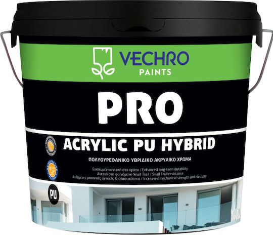 Pro Acrylic PU Hybrid Polyurethane Paint Acrylic White 10 Litre