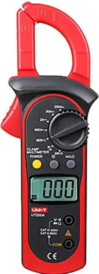Uni-T Digital Clamp Meter 2A AC UT200R with Maximum Jaw Opening of 28mm