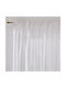 La Redoute Interieurs Pencil Pleat Curtain in Polyester and Linen 135x260cm