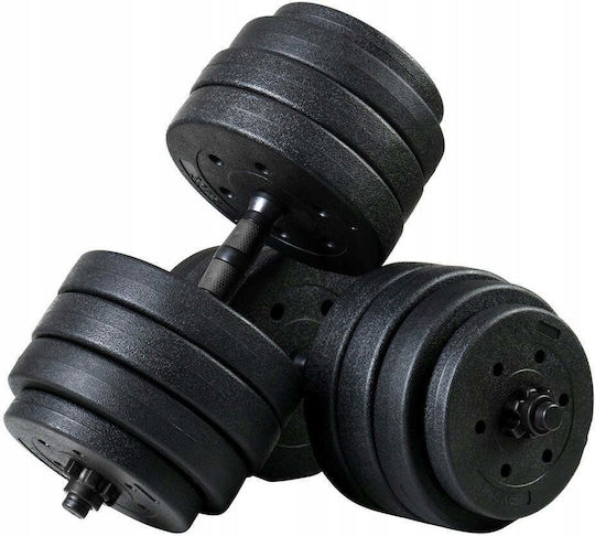 Funfit Dumbbell Set with Bar Total Weight 20kg