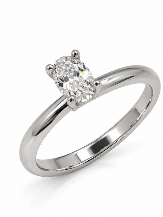 Mar & Co Diamonds Солитер от Бяло Злато 14K