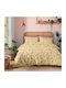 Cokitex Aspen Terra Winter Pleasure Super King Fitted Sheet Set 175x200+35cm Terra (4 pcs)