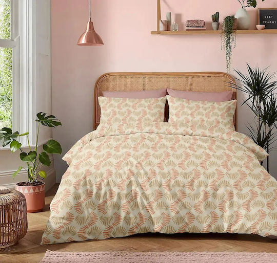 Cokitex Celine Apricot Winter Pleasure Single Bed Sheet Set 170x270cm Apricot (3 Pieces)