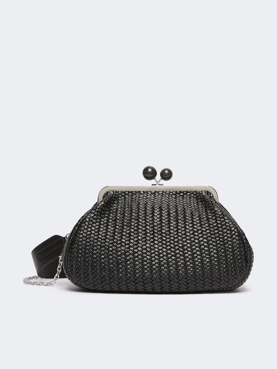 Black Leather Women's Shoulder Bag