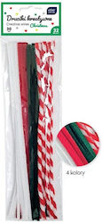 Συρμα Interdruk Πιπας Xmas Assorted 30cm 32pcs