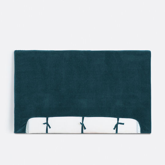 La Redoute Interieurs Blue Fabric Bed Headboard