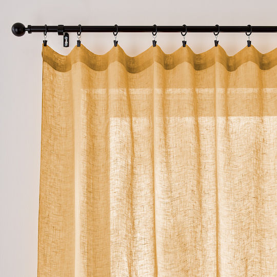 La Redoute Interieurs Perdea Cu Magazin Online Galbenă 135x350cm