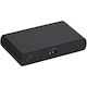 Amazon Basics Thunderbolt 4 / USB-C докинг станция с 4K, PD и свързване на 2 екрана, черна (B0CPT7WSSF)