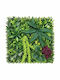 Oxford Home Artificial Foliage Panel Luxury Wall Cladding 50x50cm