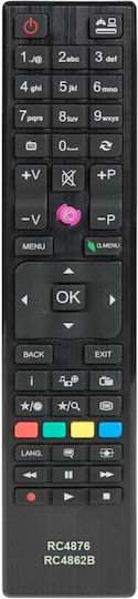 Συμβατό Τηλεχειριστήριο Rc4876/rc4862 Finlux Hitachi Telefunken