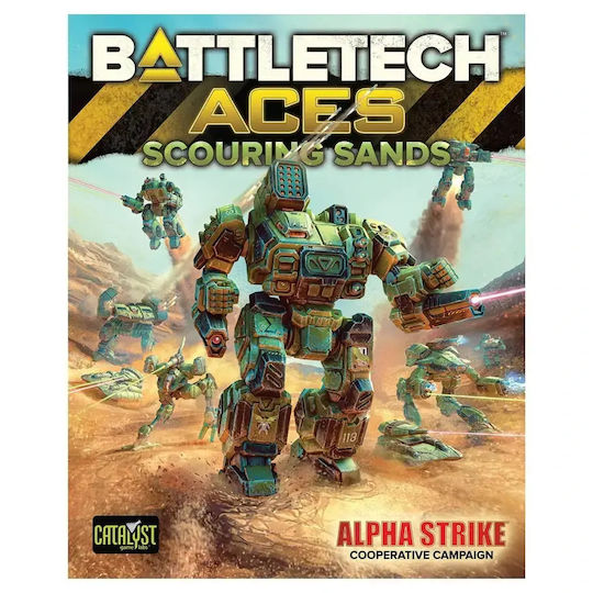 Battletech Aces Scouring Sands Разширение за Alpha Strike En
