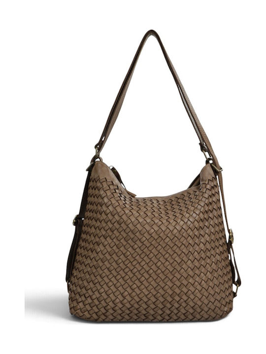 Passaggio Leather Valentina Knitted Women’s Hob...