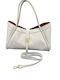 Hellblaue Damen-Tote-Bag aus Leder