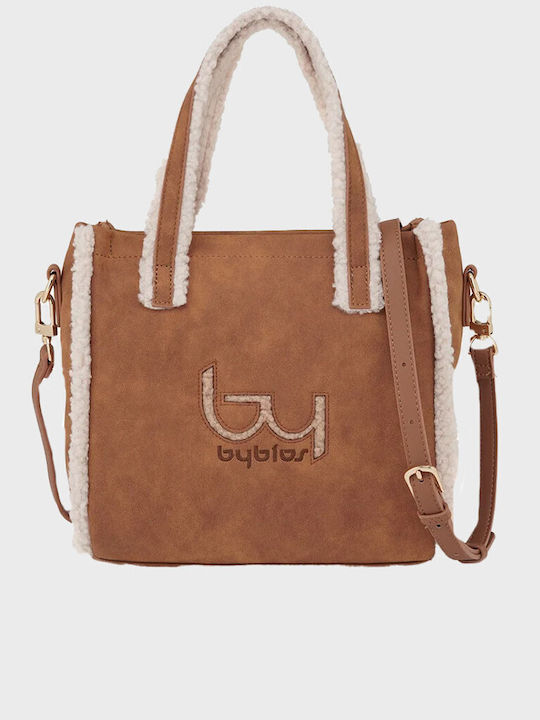 Byblos Valley Fur Women's Shopper Bag Suede Tab...