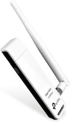TP-LINK TL-WN722N USB Мрежов Адаптер с Безжична...
