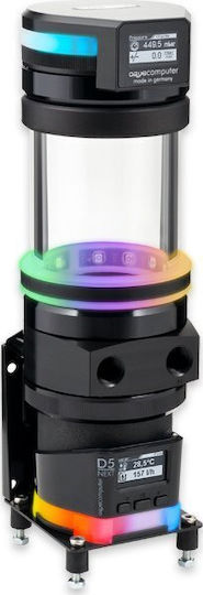 Aqua Computer Ultitube D5 100 Pro Leakshield Компенсационен Резервоар за D5 Помпа със Система за Защита от Течове