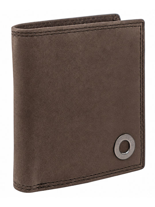 Lois Braune Herrenlederbrieftasche mit RFID