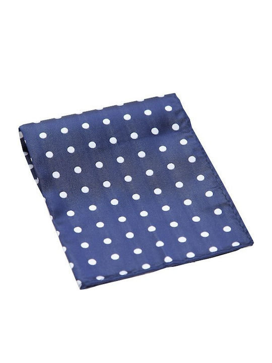 Men’s Silk Pocket Square Navy Blue