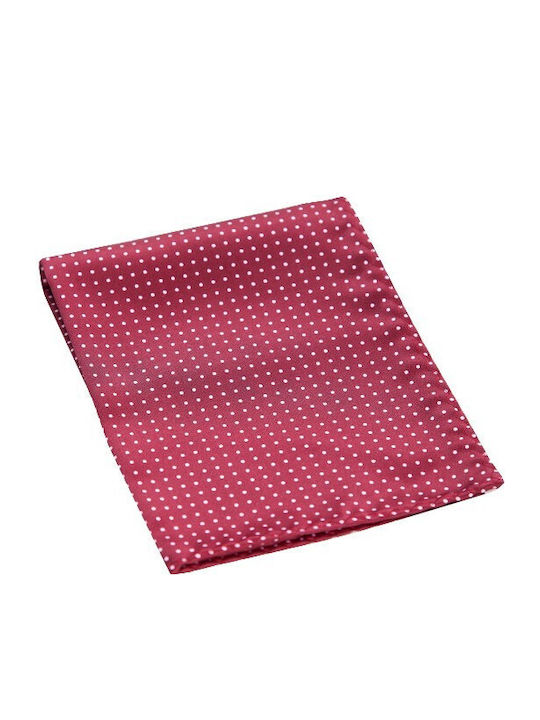 Men's Silk Red Pocket Square