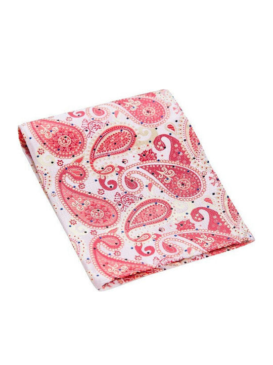 Men's Pink Silk Pocket Square