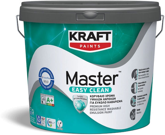 Kraft Master Acrylic Eco-Friendly Plastic Paint for Interior Use 2.79 L